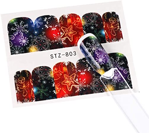 Tatuaj Decor Unghii Iarna Stz-803 - Stz-803