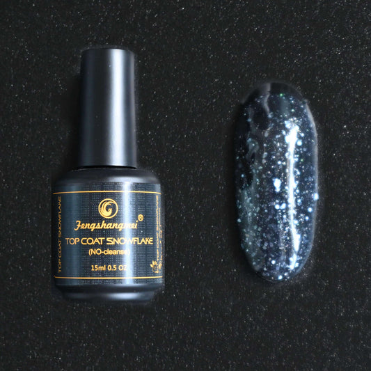 Top Coat Snowflake Fsm 15 Ml - Tcsf-Fsm - Everin