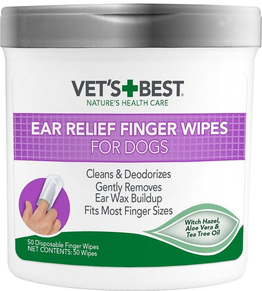 Vet's Best Ear Wipes, 50 bucati