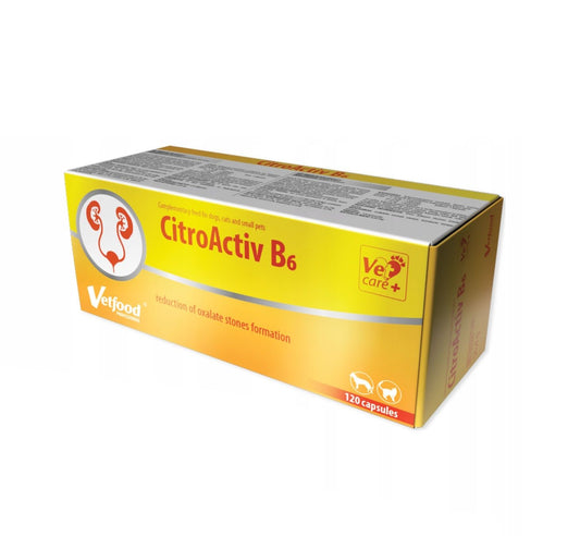 VetFood CitroActiv B6, 120 capsule