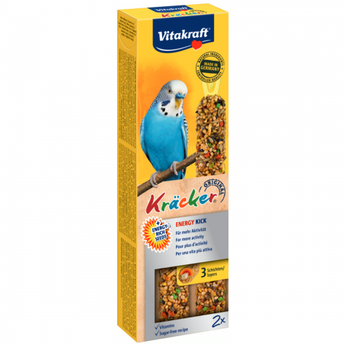 Baton pentru perusi, Vitakraft Kracker Energy Kick, 60 g