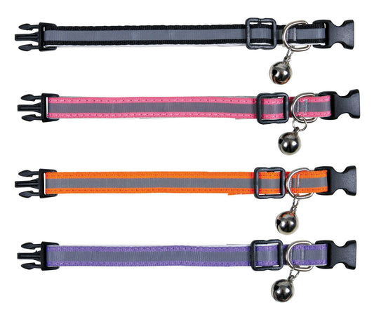 Zgarda Reflectorizant Nylon pentru Pui de Pisica 41686